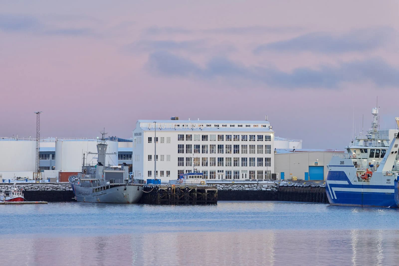 Marshall House on the Grandi waterfront in Reykjavík