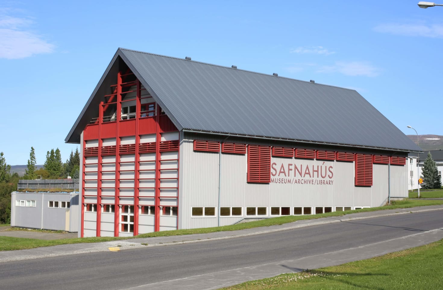 Exterior of the East Iceland Heritage Museum building in Egilsstaðir.