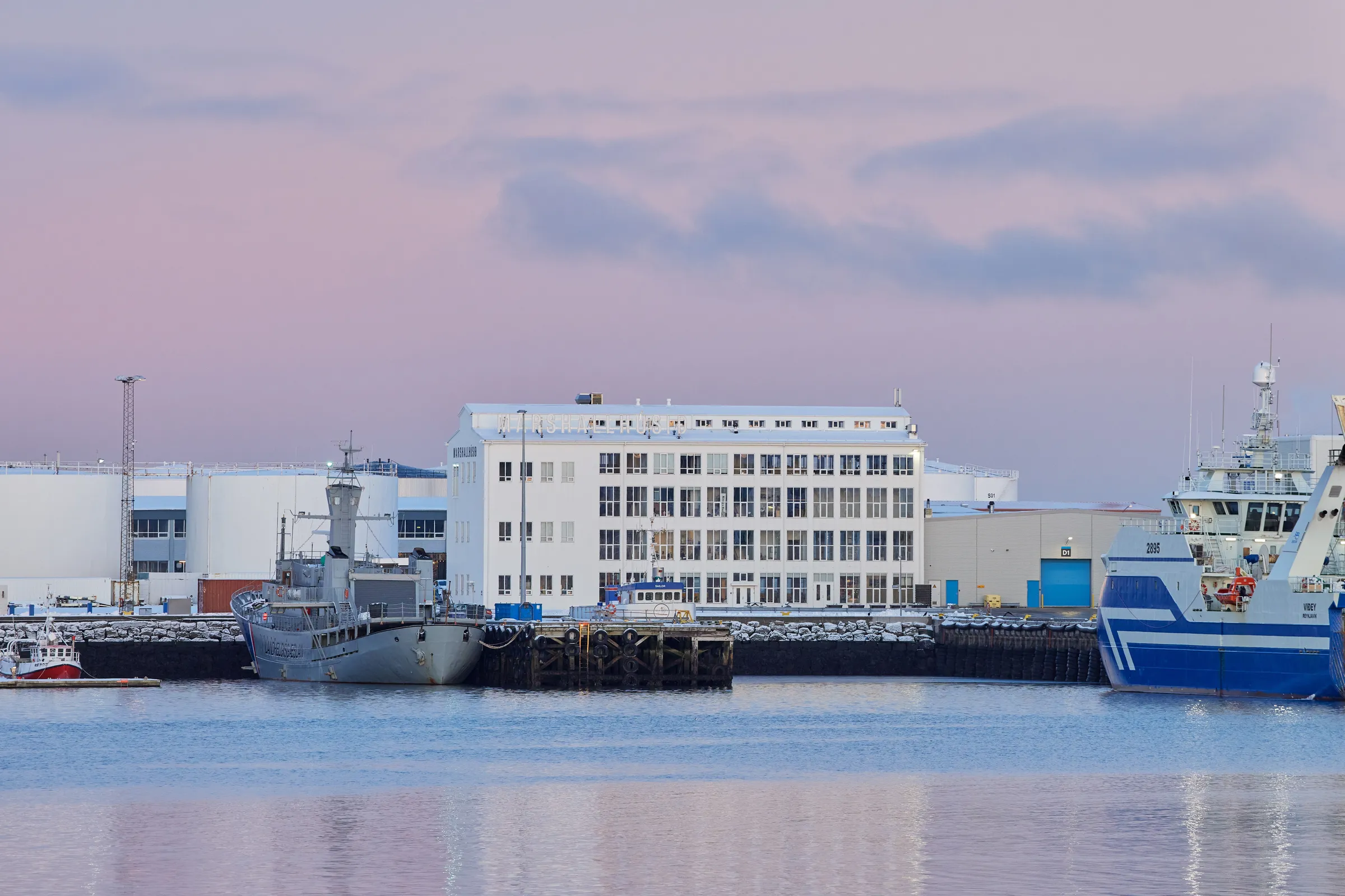Marshall House on the Grandi waterfront in Reykjavík